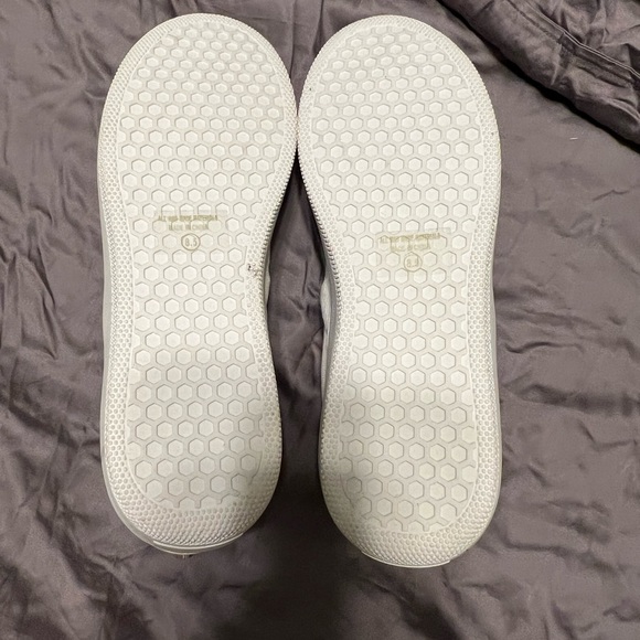 Lulus Dylann White Canvas Slip-On Flatform Sneakers - Picture 2 of 9